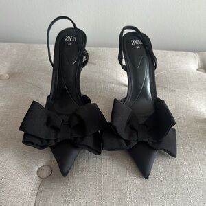 Zara bow heels